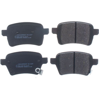 DENCKERMANN Bremsbeläge DENCKERMANN Bremsbeläge