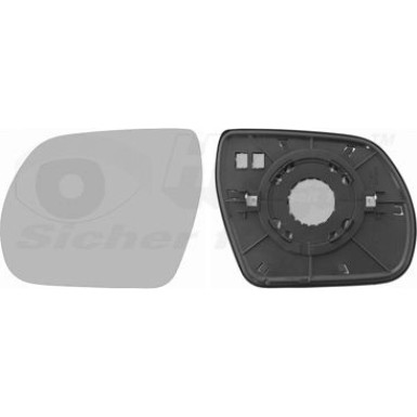 Aussenspiegelglas li Hyundai Santa Fe CM konvex OE 87611-3J100 HAGUS