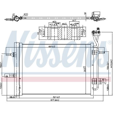Kondensator PKW Opel Meriva A (03-) FIRST FIT 940511