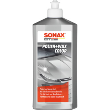 SONAX Farblack NanoPro Silbergrau 500 ml 296300 Polish+Wax Color silber/grau