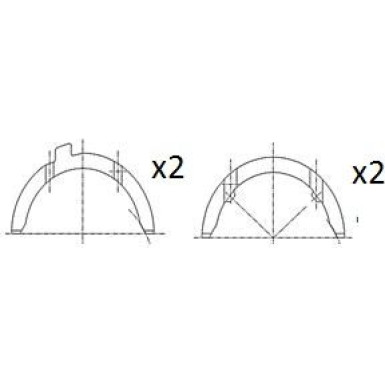 FAI AutoParts Distanzscheibe, Kurbelwelle BT3015-STD