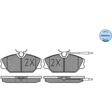 Bremsbelagsatz Renault P. Laguna 93-99/Megane Scenic 97-99/Safrane Mit Sensor | 025 213 8818/W