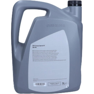 GS55505M4 Original VAG Motoröl Special D 505.00 505.01 5W-40 5 Liter