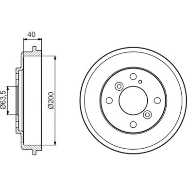 0 986 477 240 Bremstrommel 0 986 477 240 Bremstrommel
