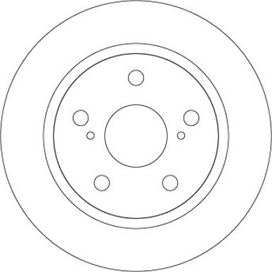 Bremsscheibe Toyota T. Auris | DF4830