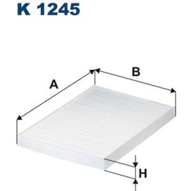 FILTRON Filter, Innenraumluft | K 1245