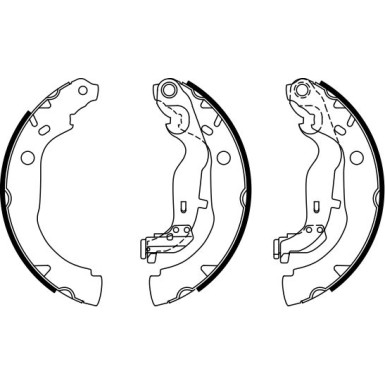 0 986 487 774 Bremsbackensatz 0 986 487 774 Bremsbackensatz