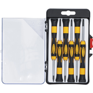 BGS Präzisions-Schraubendreher-Satz T-Profil (für Torx) 6-tlg BGS Do it yourself 35808
