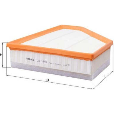 MAHLE Luftfilter MAHLE Luftfilter