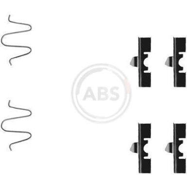 A.B.S. Zubehör, Bremsbeläge 1170Q A.B.S. Zubehör, Bremsbeläge 1170Q
