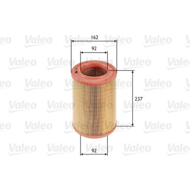 VALEO Luftfilter | 585645