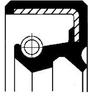 12011169B Wellendichtring, Differential
