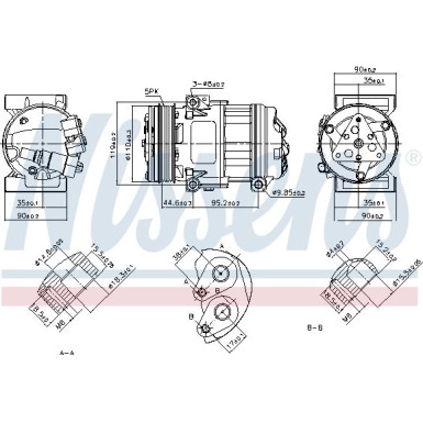 Kompressor PKW Alfa Giulietta 10 FIRST FIT 890055