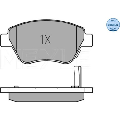 Bremsbelagsatz Opel P. Adam/Corsa 06- Mit Sensor | 025 239 8217/W