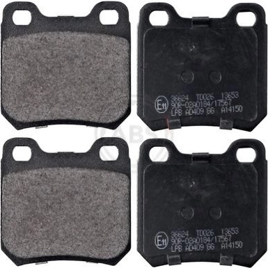 A.B.S. Bremsbeläge 36624