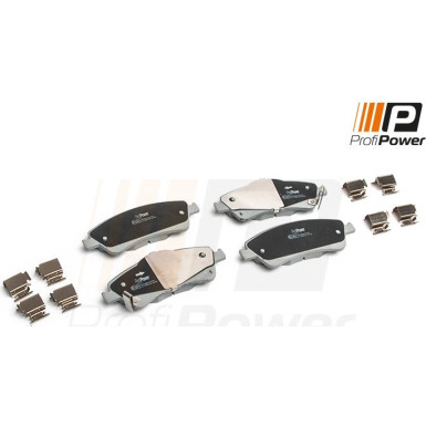 PROFIPOWER Bremsbelagsatz, Scheibenbremse | 1B1177