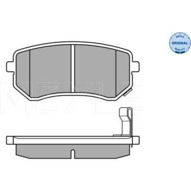 Bremsbelagsatz Kia T. Picanto 04-/I10 08- Mit Sensor | 025 242 7614/W