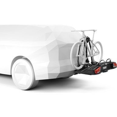 Thule VeloSpace 3 Plattform Fahrradträger für 3 Fahrräder an der Anhängerkupplung klappbar | 9033100 Thule VeloSpace 3 Plattform Fahrradträger für 3 Fahrräder an der Anhängerkupplung klappbar | 9033100