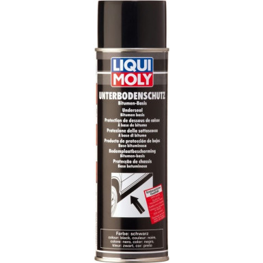 Liqui Moly Unterbodenschutz Bitumen schwarz 500 ml | 6111 | schwarz 500ml Dose Aerosol