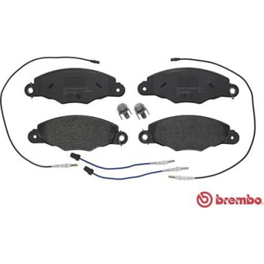 BREMBO Bremsklötze VA | CITROEN Xantia, XM 93-03 | P 61 061