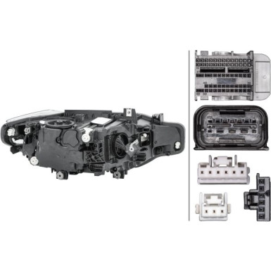 Scheinwerfer L VOLL-LED +TGFL +KRVL HELLA PQ | BMW 3ER F30/F31 LIM/TOUR 5,15-10,18 | 1EX 012 103-911
