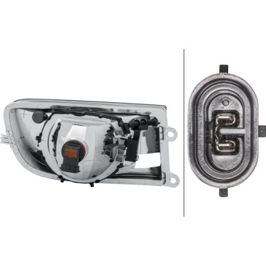 NEBELSCHEINWERFER H8 HELLA | SKODA OCTAVIA CLASSIC 2,04-4,09 | 1N0 354 017-031