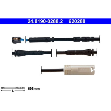 ATE Verschleißsensor 24.8190-0288.2