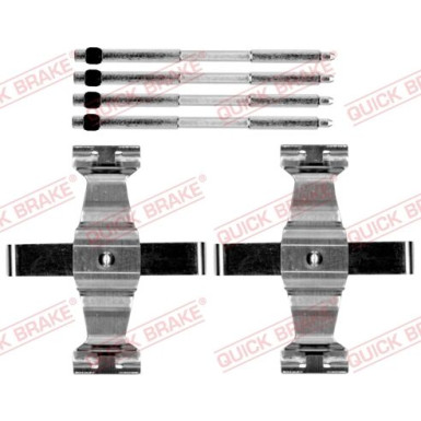 Zusatzsatz, Scheibenbremsbelag | 109-0109 Zusatzsatz, Scheibenbremsbelag | 109-0109