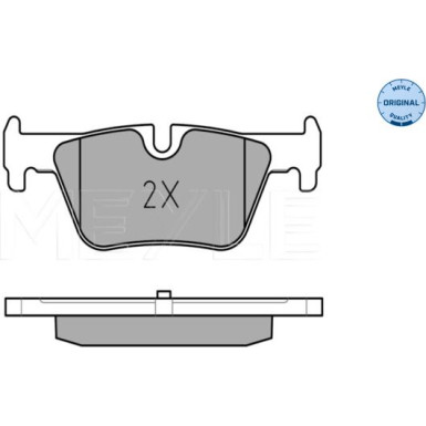 Bremsbelagsatz Bmw T. F20 114-125/F30 316-328 10 | 252530717