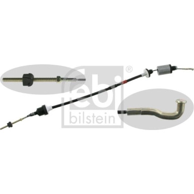 FEBI BILSTEIN Kupplungsseil | 04207
