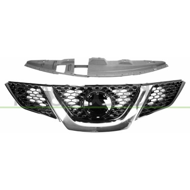 KÜHLERGRILL SCHWARZ/CHROM PQ NISSAN QASHQAI 11,13-6,17 PremiumCertified 4461,403,1