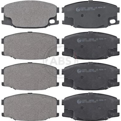 A.B.S. Bremsbeläge 37657
