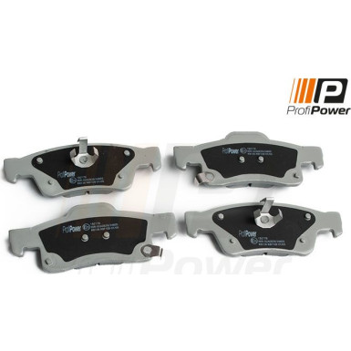 PROFIPOWER Bremsbelagsatz, Scheibenbremse 1B2178