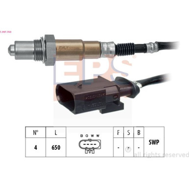 EPS Lambdasonde 1.997.750 Made in Italy - OE Equivalent