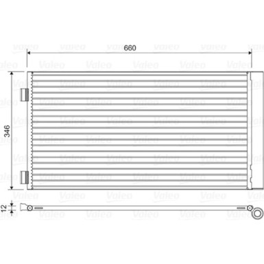 VALEO Kondensator, Klimaanlage