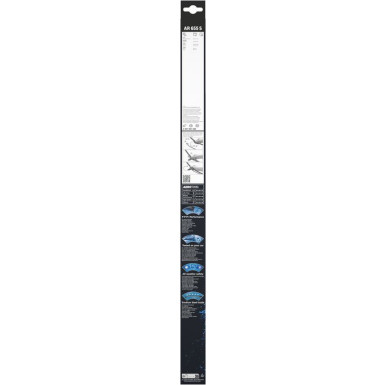 Scheibenwischer Aerotwin AR655S BOSCH | AeroTwin Spoiler, Set | FORD | 3397007584