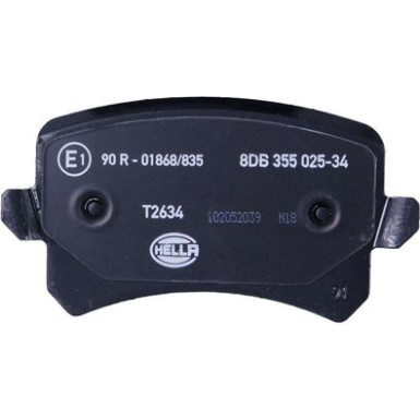 HELLA Bremsbeläge 8DB355025-341 HELLA Bremsbeläge 8DB355025-341