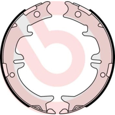 Bremsbackensatz HA TOYOTA Avensis, Preivoa, Rav4 00-11 ESSENTIAL LINE S 83 542