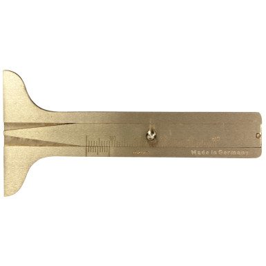 72311L SW-Stahl Reifenprofil-Tiefenmesser Messing