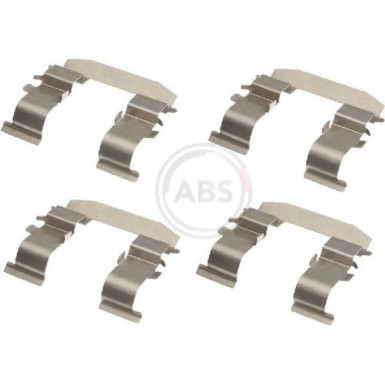 A.B.S. Zubehör, Bremsbeläge 1665Q A.B.S. Zubehör, Bremsbeläge 1665Q