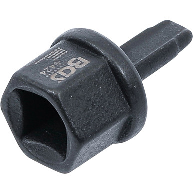 BGS Ölablassschrauben-Spezialprofil-Bit-Einsatz | Antrieb Innenvierkant 10 mm (3/8"""") | für VAG | 9424