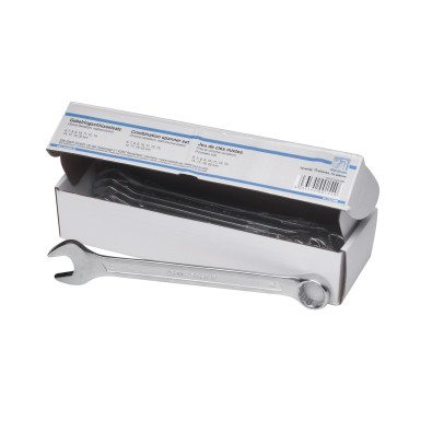 01-122-WB SW-Stahl Gabelringschlüsselsatz CV 12 tlg