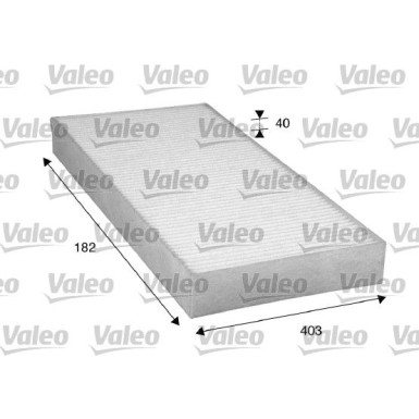 VALEO Innenraumfilter 716034