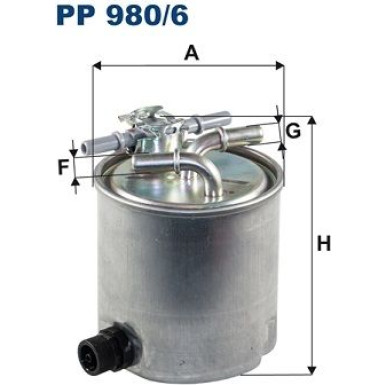 FILTRON Kraftstofffilter | PP 980/6