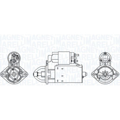 MAGNETI MARELLI Anlasser 063721406010 MAGNETI MARELLI Anlasser 063721406010