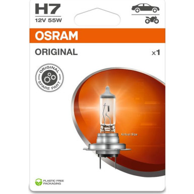 H7 12V 55W PX26d Original Ersatzteil 1 Stück Blister