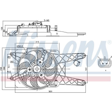 Kühlerlüfter PKW 85138 Kühlerlüfter PKW 85138