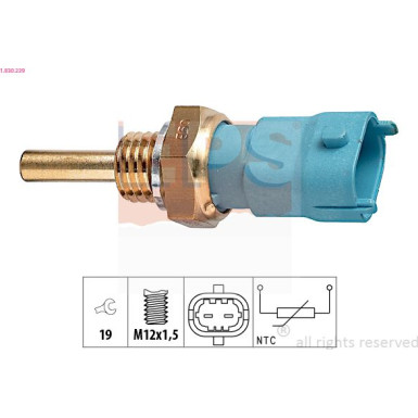 Sensor, Íltemperatur 1.830.239 Sensor, Íltemperatur 1.830.239