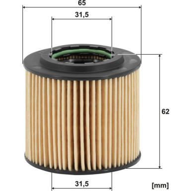 FILTRON Ölfilter OE 671 FILTRON Ölfilter OE 671