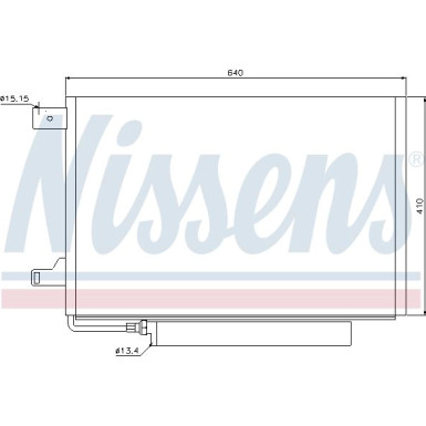 Kondensator PKW MERCEDES A150,170 B150,170 04 FIRST FIT 94911